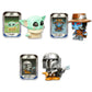 Star Wars Doorables Hyper Peek Set - Bundle with 2024 SDCC Exclusive 3 Doorables Mandalorian Mini Figures with Trading Cards Plus Stickers, More |