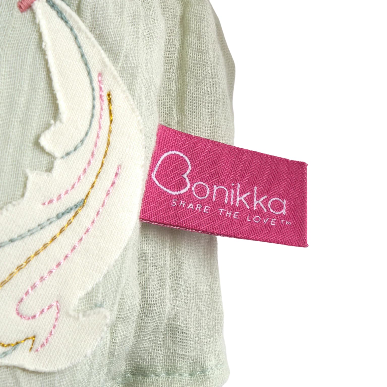Tikiri Toys Bonikka Baby Kaia Doll Organic 100% Cotton OE100 Certified (Green)