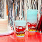 BLUE PANDA Plastic Fire Truck Cups for Kids - 16 Oz, Blue, Pack of 16 - Party Favor Cups for Fire Truck Theme, Reusable & Recyclable