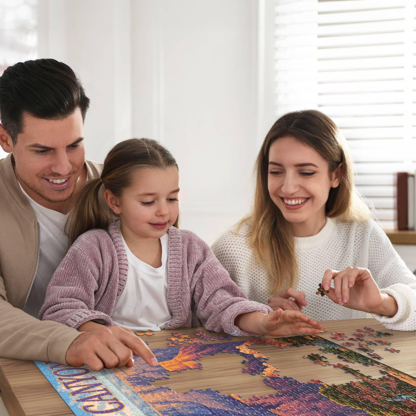 Boardwalk Grand Canyon 500 Piece Jigsaw Puzzle Red Rock Scenic Arizona Puzzles with Premium Box, Gift for Adults and Family 16"x20"