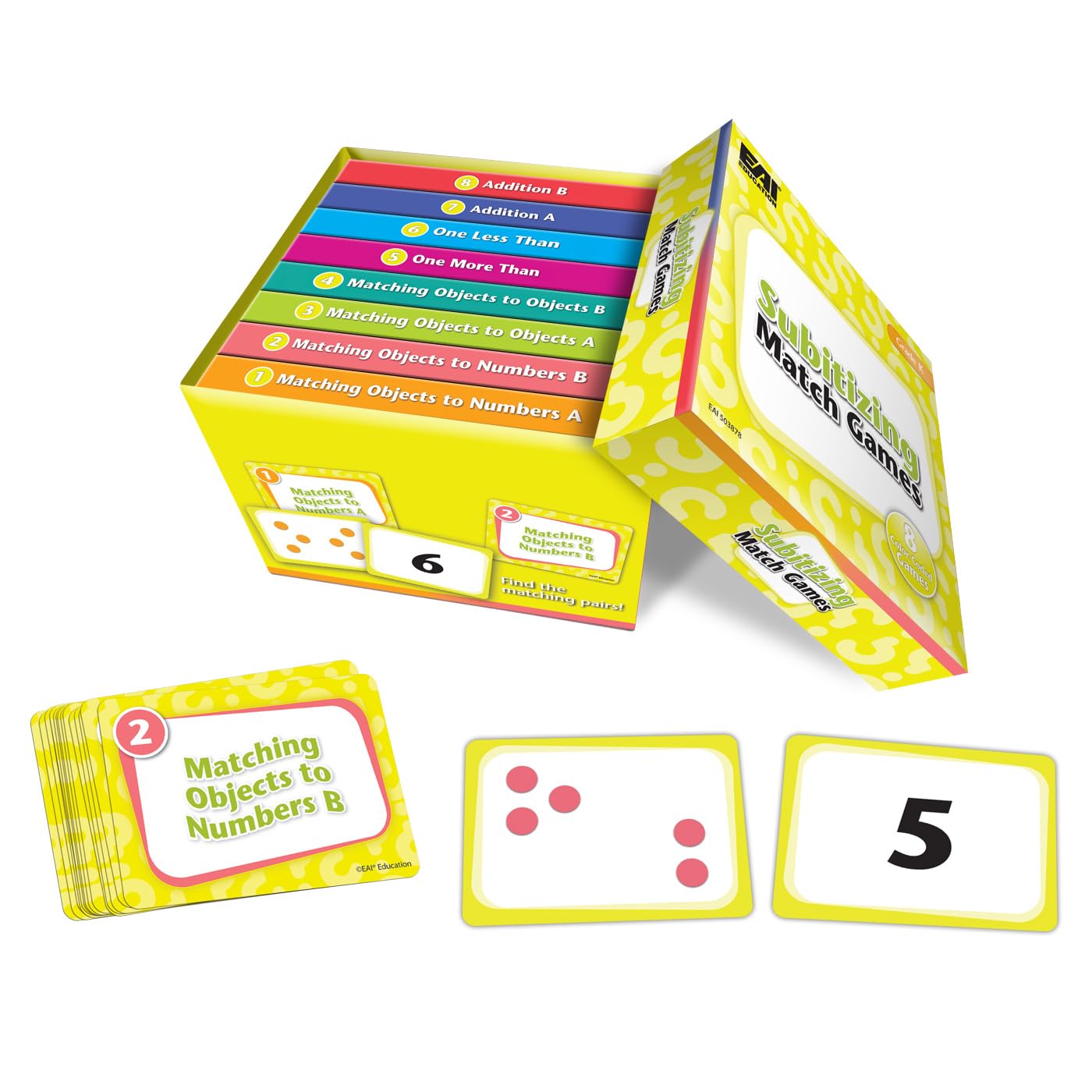 EAI Education Subitizing Match Games: Grade K