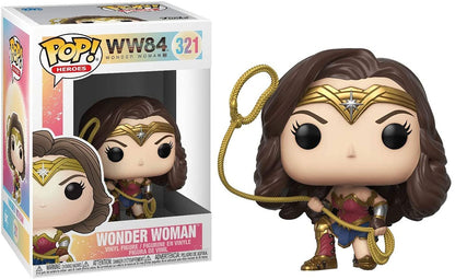 Funko Pop! Movies: Wonder Woman 1984 - Wonder Woman (Metallic), Multicolor (46663)