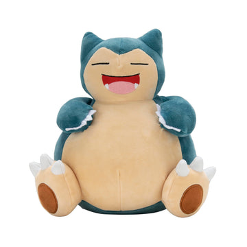 Pokemon 12" Large Snorlax Plush - Officially Licensed - Generation One - Authentic 12-inch Soft Stuffed Animal Toy Figure - Holiday Christmas Stocking