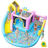 AKEYDIY Inflatable Bounce House,Kids Bouncy Castle Water Parkfor 2~10, Indoor/Outdoor Bouncy House with Blower Included,Pastel Bouncer Jump House