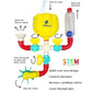 BubbleBee Bath Toys - 11 Piece Bath Toy Set, Top Selling Building STEM Toys, Toddler Bath Toys For Engaging Fun!