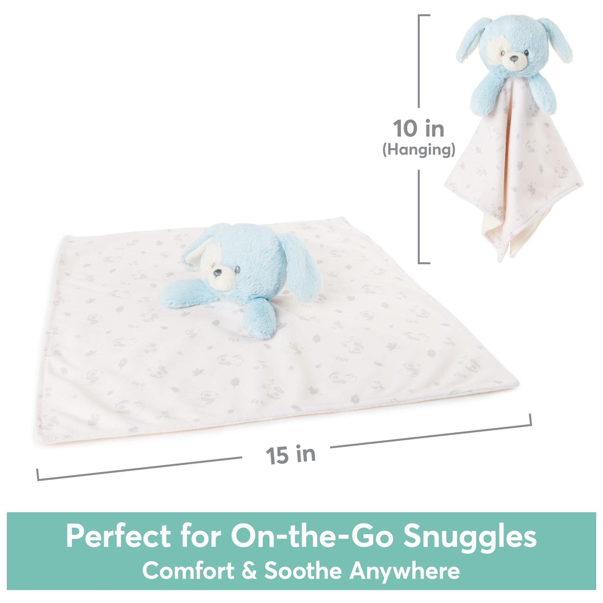 GUND Baby Sustainably Soft Puppy 13-Inch Plush Lovey, Ages 0+