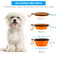 KUCDBUN Pool Float Set for Dogs - Raft With Collapsible Bowl, Non-Toxic Water Toys for Small Dogs, Puppies and Doggies, Yellow Duck