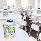 Big Dot of Happiness Back to School - Table Decorations - First Day of School Classroom Fold and Flare Centerpieces - 10 Count