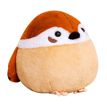 TONGMAN Simulation Sparrow and Tit Plush Bird Plush Toy, Soft Bird Stuffed Dolls for Kids (Size : 36x14cm)