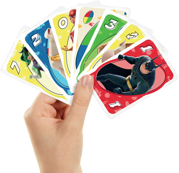 Mattel Games UNO Junior DC League of Superpets Card Game for Kids with Simple Rules, 3 Levels of Play & Animal Matching