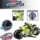 UNIQUE KIDS Remote Control Motorcycles - 360° Spinning Action, High-Speed Racing Motorbike with LED Lights for Boys and Girls Green Color