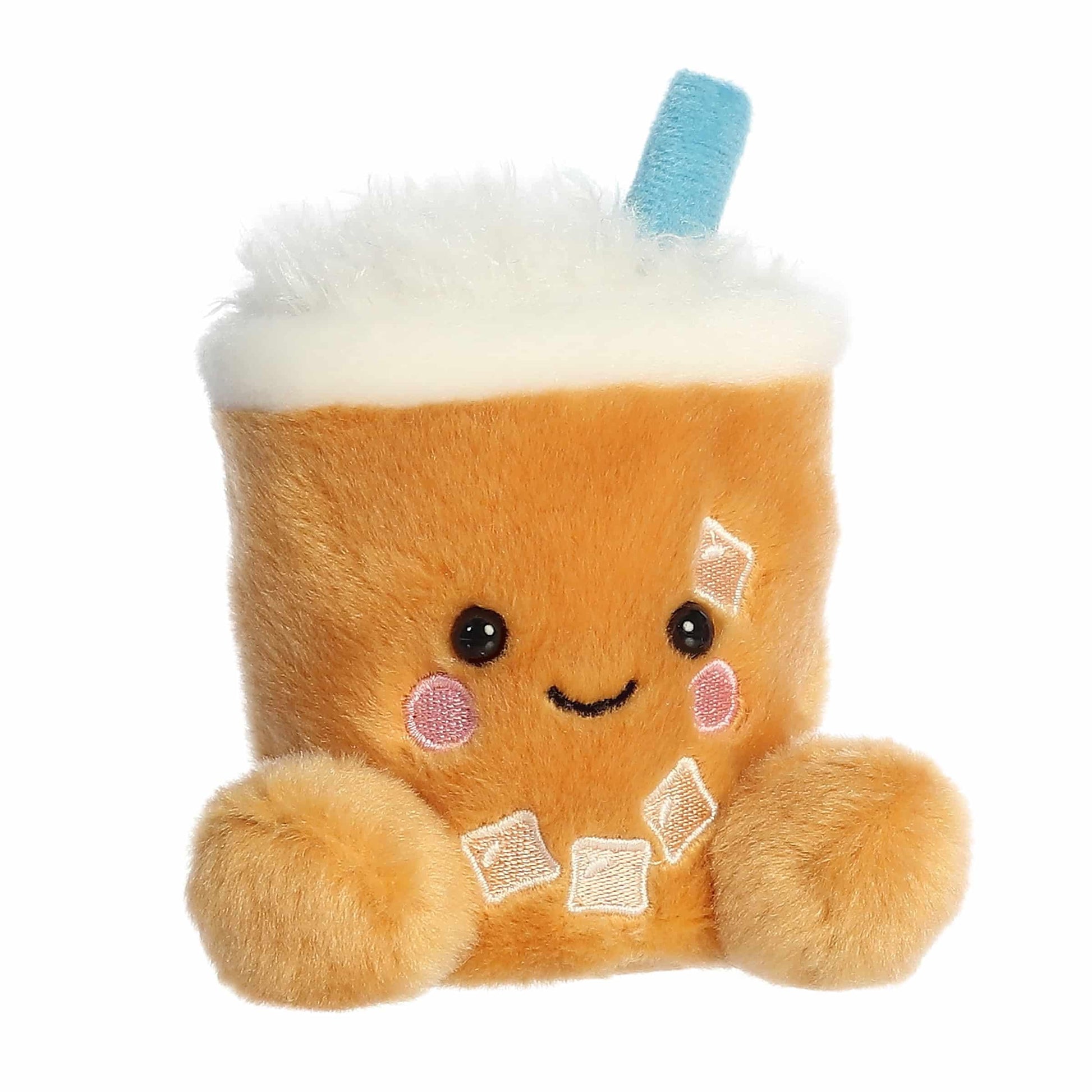 Aurora® Adorable Palm Pals™ Ashley Iced Coffee™ Stuffed Animal - Fun Collectible Plush for Kids and Adult Collectors - Perfect for Decorating Rooms