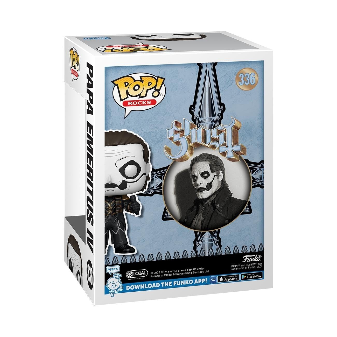 Funko POP! Rocks: Ghost - Papa Emeritus IV - Ghost Band - Collectable Vinyl Figure - Gift Idea - Official Merchandise - for Kids & Adults - Music Fans