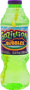 Gazillion Bubbles, Original Bubble Solution 1L - Create Bubbles with Premium Formula & 7-in-1 Bubble Wand - Non-Toxic & Safe