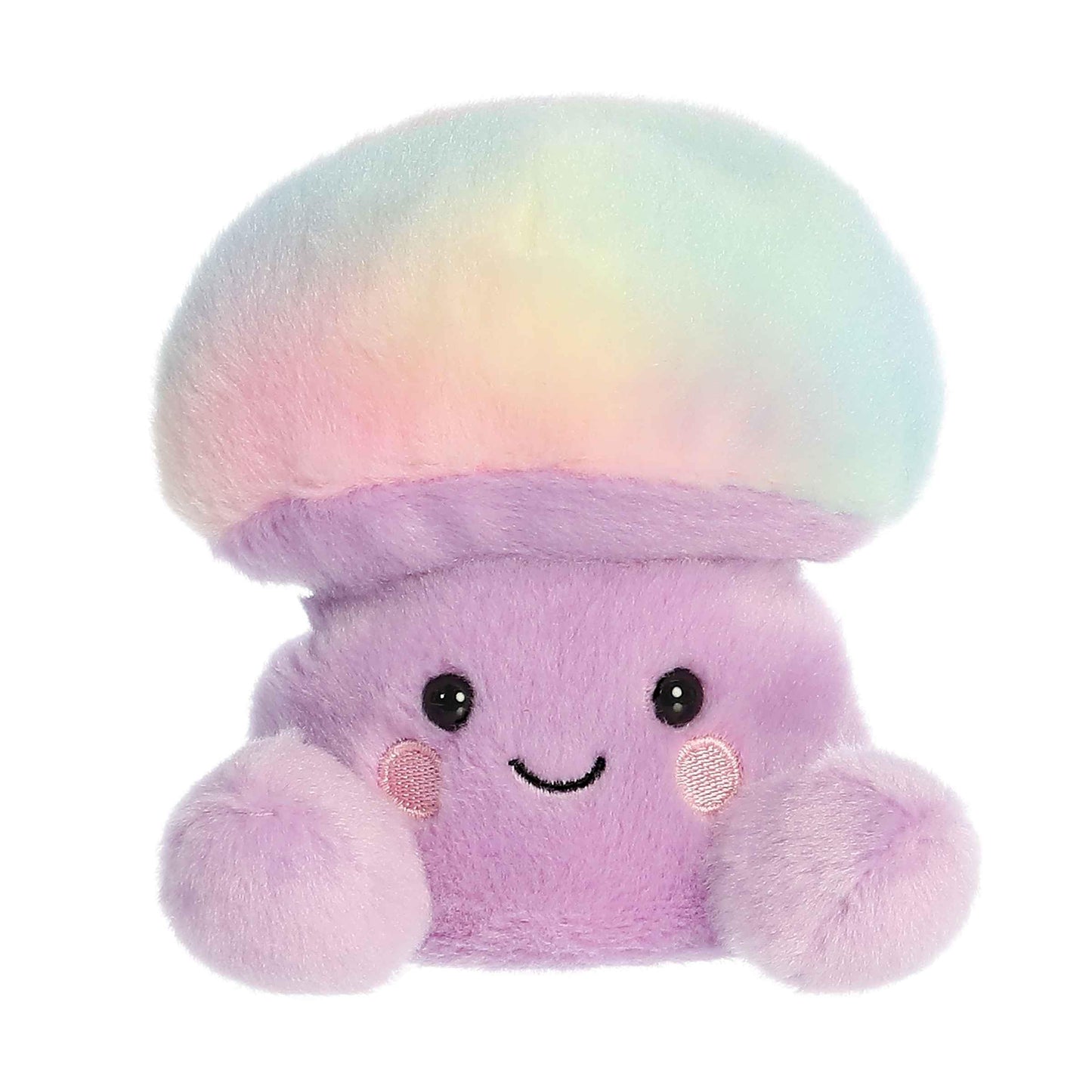 Aurora® Adorable Palm Pals™ Lunette Mushroom™ Stuffed Animal - Fun Collectible Plush for Kids and Adult Collectors - Perfect for Decorating Rooms