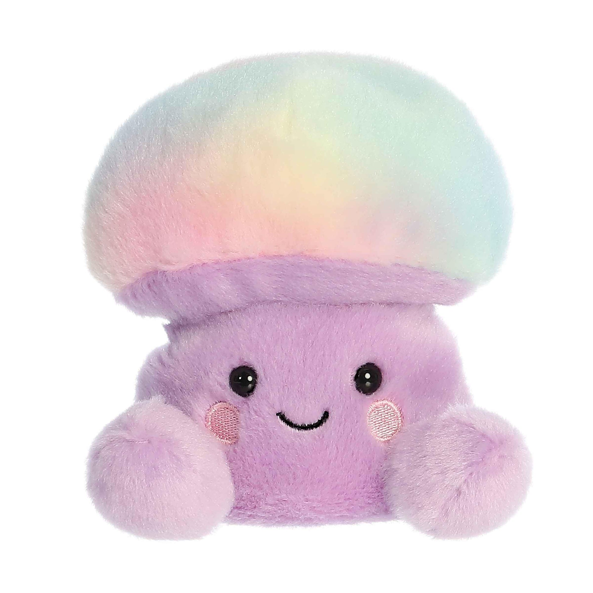 Aurora® Adorable Palm Pals™ Lunette Mushroom™ Stuffed Animal - Fun Collectible Plush for Kids and Adult Collectors - Perfect for Decorating Rooms