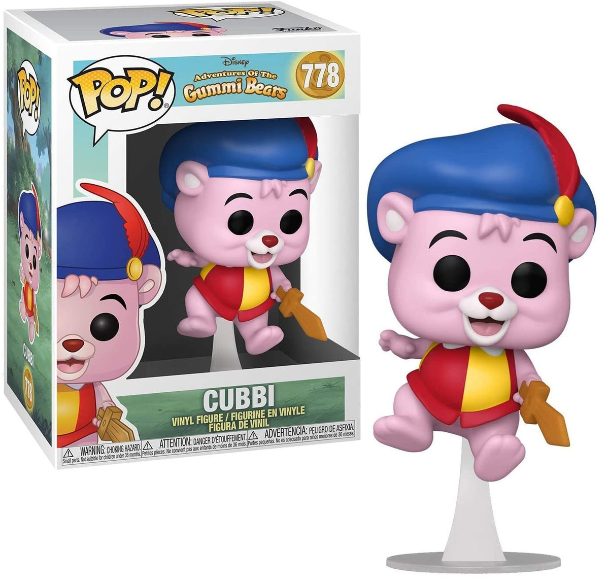 Funko Pop! Disney: Adventures of The GummiBears - Cubbi, 48097, Multicolor