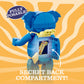 Brickcraft Grateful Dead Stealie Blue Dancing Bear Building Brick Kit, 387 Pieces, Fully Posable Figure with Brick Concert Ticket, Ages 8+, Officially