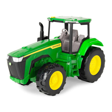 TOMY John Deere Lights & Sounds Tractor Toy - Free-Rolling Wheels and Realistic Electronic Lights and Engine Sounds - Indoor or Outdoor Play - Kids