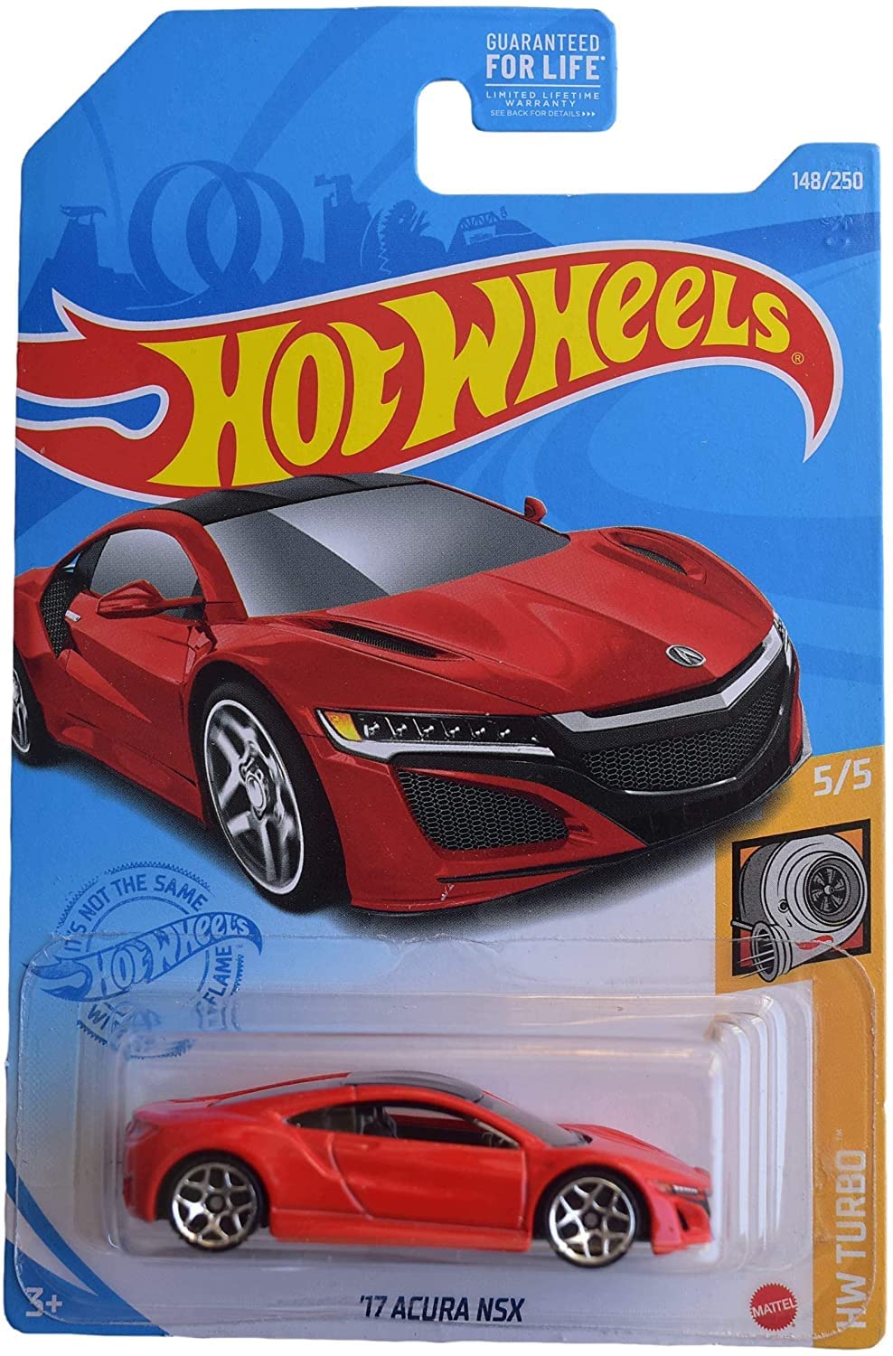 Hot Wheels '17 Acura NSX, [red] 148/250 Turbo 5/5