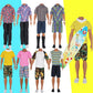 EuTengHao 25Pcs Doll Clothes and Accessories for 12 Inch Boy Dolls Includes 16 Different Wear Clothes Shirt Jeans Pants Shoes for 12'' Boyfriend Doll