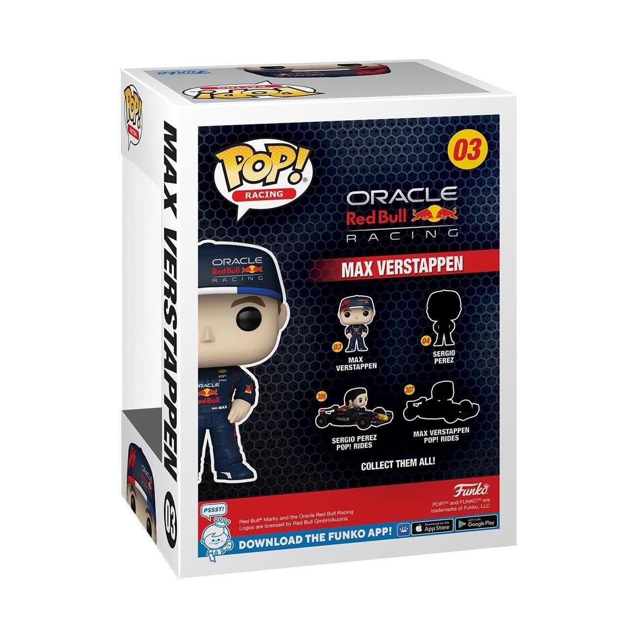 Funko POP! Vinyl: Formula 1- Max Verstappen - Red Bull F1 - Collectable Vinyl Figure - Gift Idea - Official Merchandise - for Kids & Adults - Sports