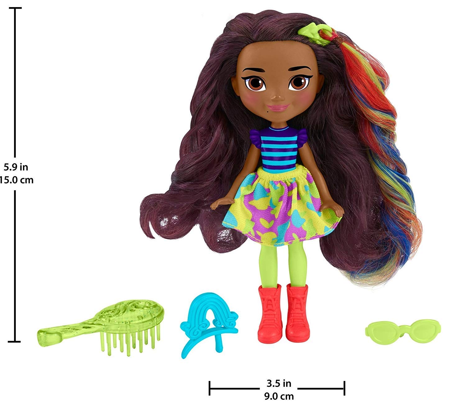 Fisher-Price Sunny Day FBN68 Fisher-Price Nickelodeon Sunny Day, Pop-in Style Rox, Multicolor