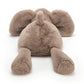 Jellycat Smudge Elephant Stuffed Animal, Medium 9.5 inches - Elephant Plush Toy - Classic Children's Gift