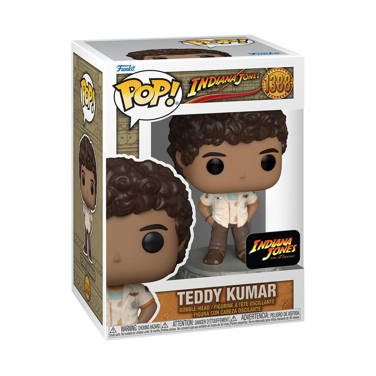 Funko POP! Movies: Indiana Jones 5 - Teddy Kumar