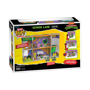Funko Pop! Bitty Boxes: Teenage Mutant Ninja Turtles - Sewer Lair - Collectable Vinyl Figure - Gift Idea - Official Merchandise - Toys for Kids &