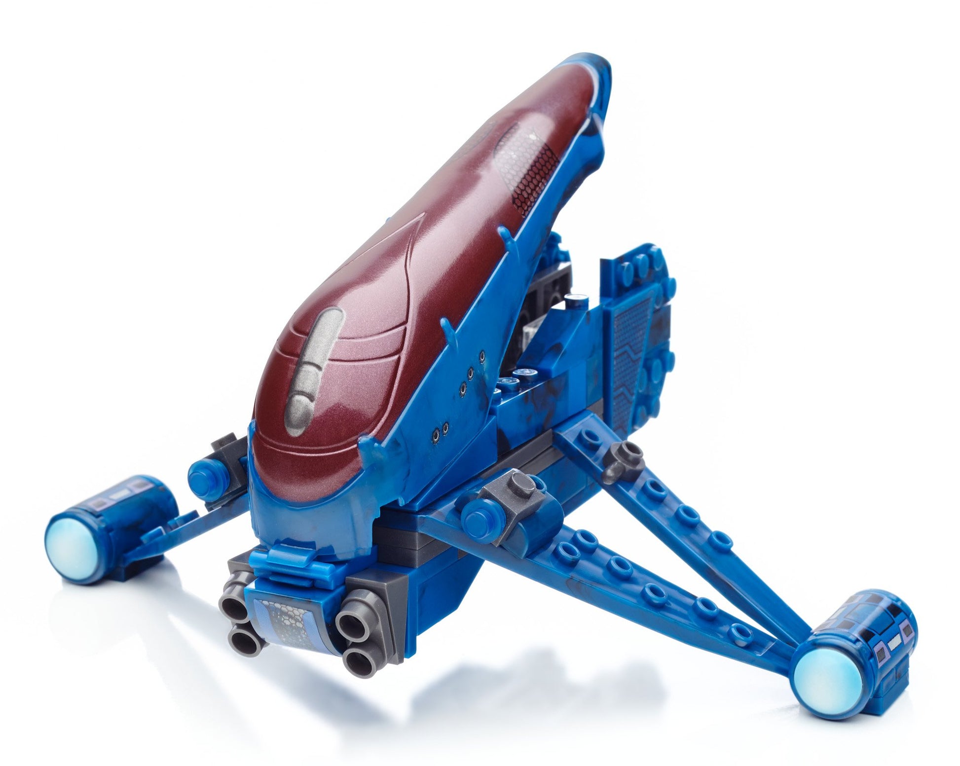 Mega Bloks Halo Blue Series Banshee