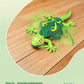 Wall Climbing Gecko RC Car Toy, Glow in The Dark Rechargeable Remote Control Robot Lizard with LED Eyes, Ceiling/Wall Dual Mode Wall Crawler Robot
