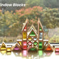 BOHS Rainbow Sensory Blocks (24 pcs) - Wooden Toys for Toddler Gift- Play on Light Table/Sunny Window