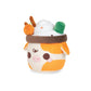Cuddle Barn PlushGoals - Lil Series Pumpkin Spice Mooshake | Super Soft Cute Kawaii Orange Cow Dessert Drink Collectible Plush Toy, 7 inches
