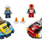 LEGO 60256 City Nitro Wheels Racing Cars Toy with 2 Race Drivers Minifigures, Rally Vehicles for Kids 5+ Year Old