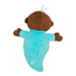 Manhattan Toy Snuggle Pod Sweet Pea Brown First Baby Doll with Cozy Sleep Sack for Ages 6 Months and Up