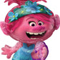 Poppy World Tour 4th Birthday Party Supplies Trolls 15pc Balloons Bouquet