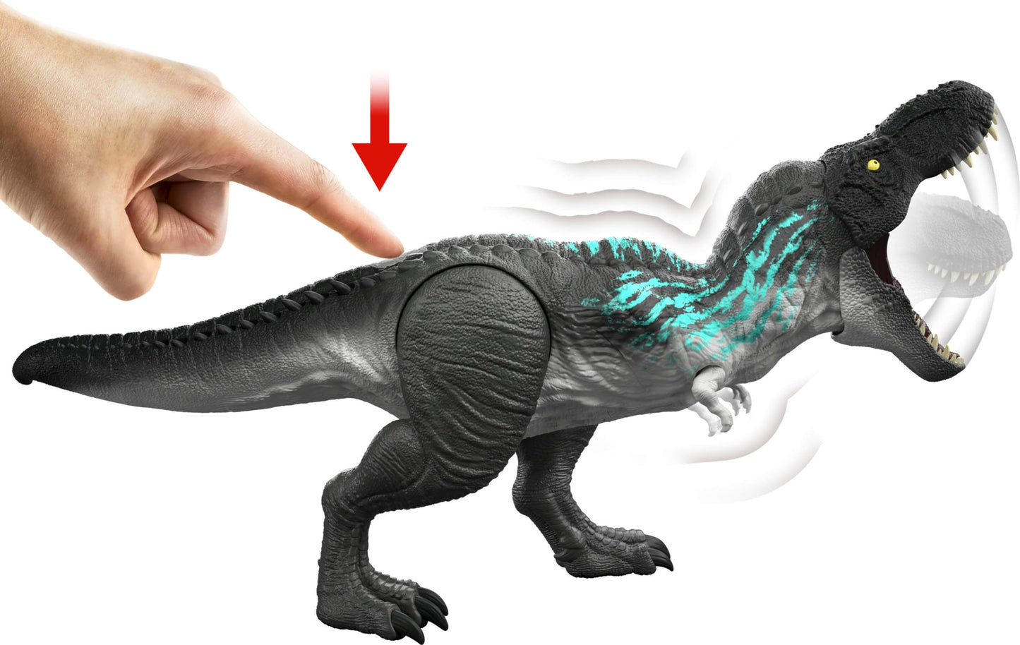 Mattel Jurassic World Muscle Madness Tyrannosaurus Rex Dinosaur Toy