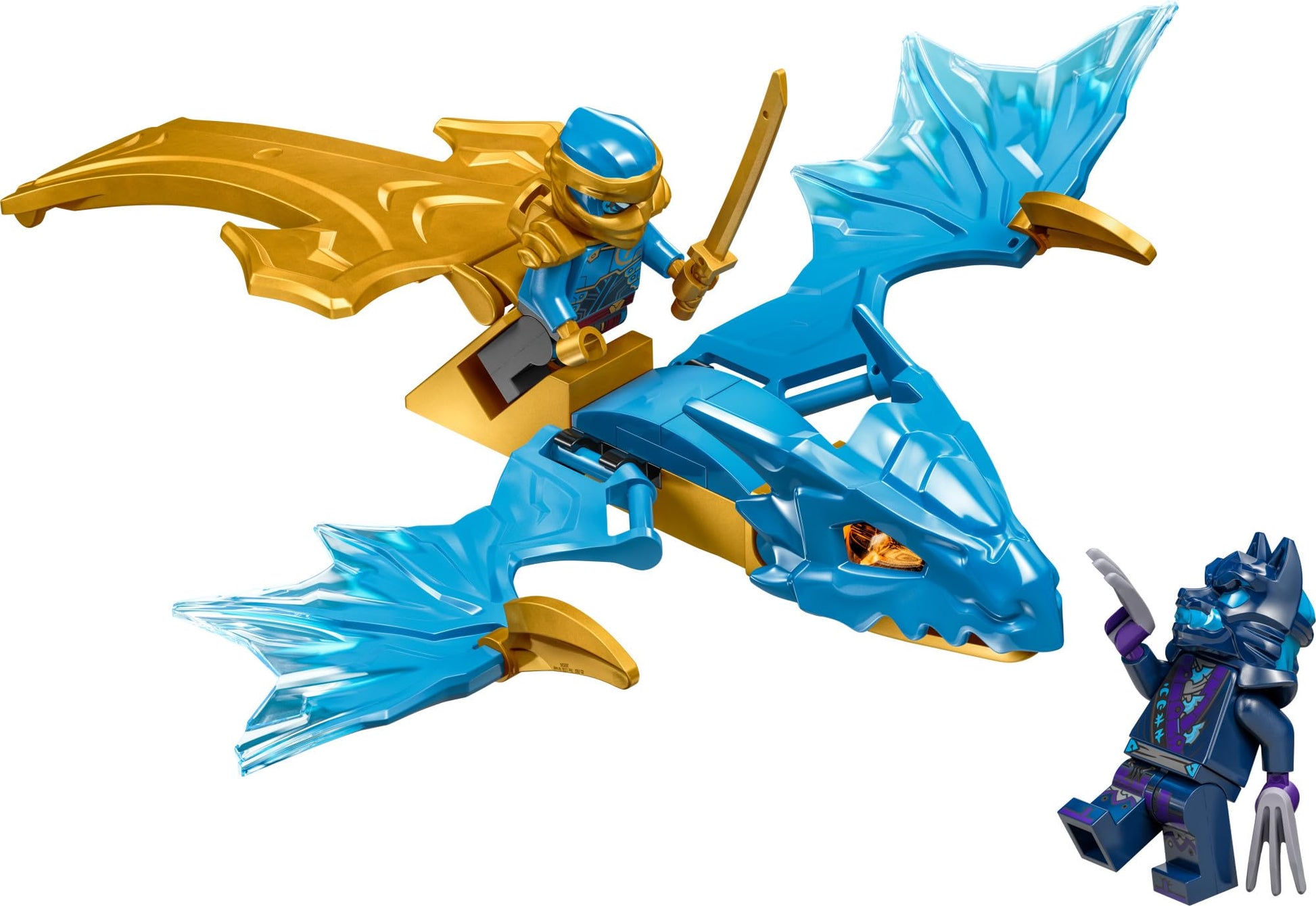LEGO NINJAGO NYA’s Rising Dragon Strike Toy, Ninja Action Figure Playset with NYA Minifigure, Building Ninja Battle Set for Kids, Gift Idea for Boys