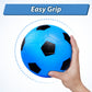 Anzmtosn 6" Small Kids Mini Soccer Balls Sports Toys, PVC for Beach Pool & Inflatables, Soft Balls (3 Pack)