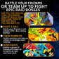 Ward TCG: Booster Pack Undead Invasion (Gen 2)- Remastered - Intense Dice Battles - Retro Art - Legendary Card Collecting (Booster Pack Includes 12