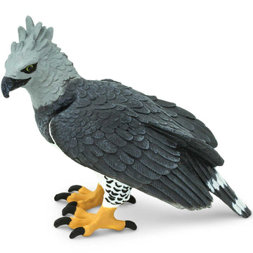 Safari Ltd. Harpy Eagle Figurine - Detailed 3" Plastic Model Figure - Fun Educational Play Toy for Boys, Girls & Kids Ages 3+