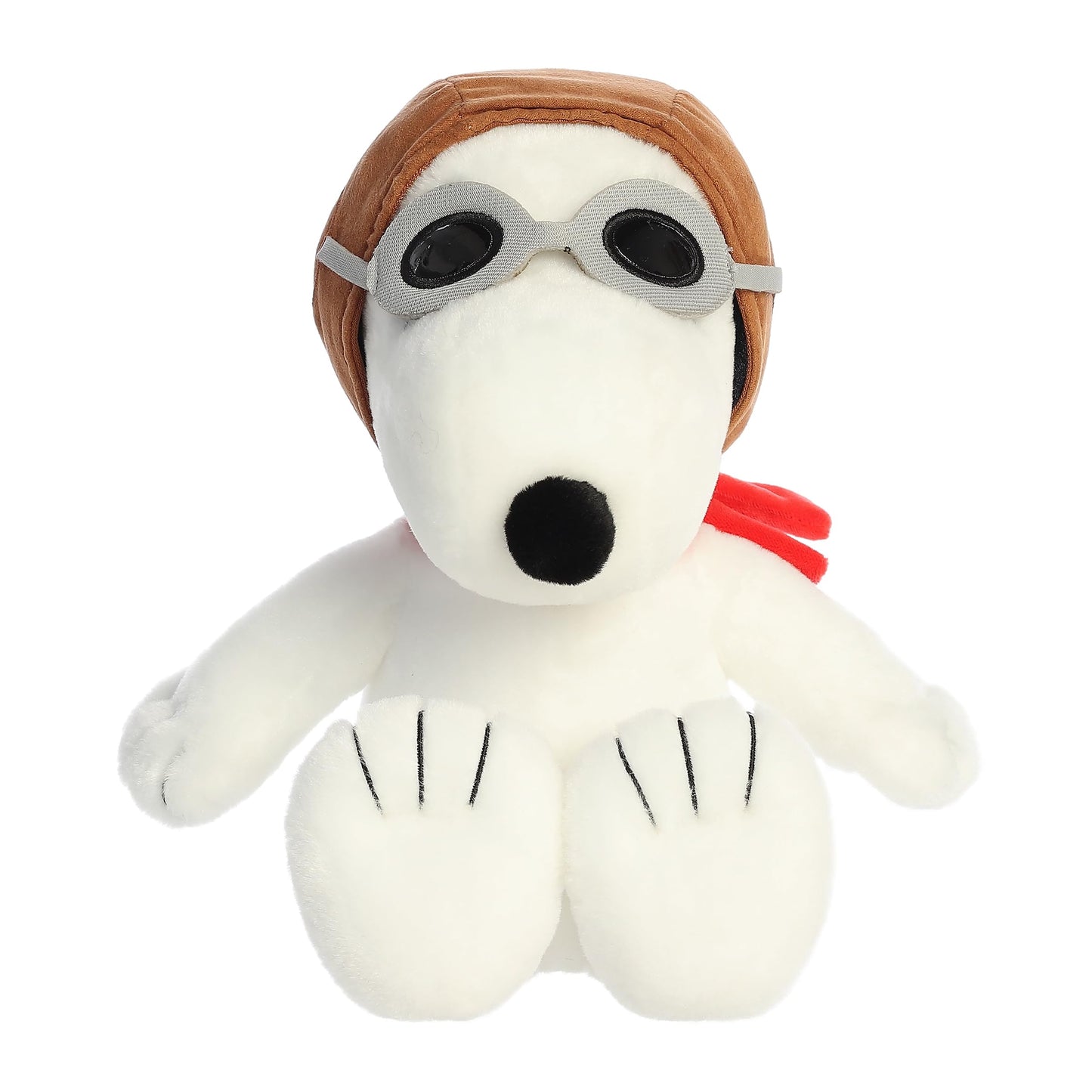 Aurora® Adorable Peanuts® Flying Ace Stuffed Animal - Officially Licensed Toys for All Snoopy Fans - Nostalgic Gift for Adults and Birthday