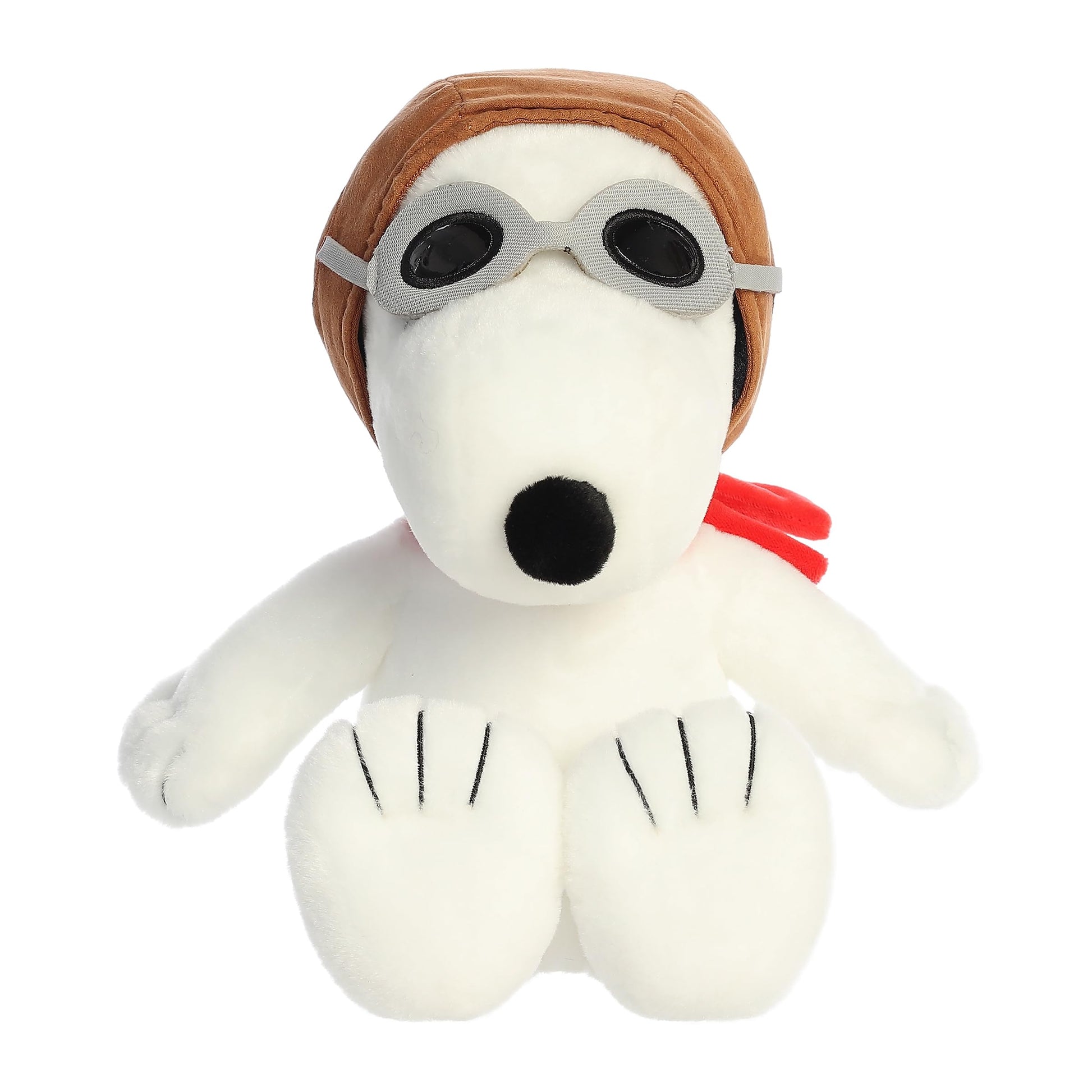 Aurora® Adorable Peanuts® Flying Ace Stuffed Animal - Officially Licensed Toys for All Snoopy Fans - Nostalgic Gift for Adults and Birthday