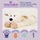 warmies Microwavable & Weighted Stuffed Animals, Laying Sheep - Heated Stuffed Animal Plushie for Warmth & Comfort - Cute Soft Plush Toys for Adults