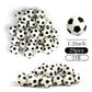 DRWATE 28pcs Soccer Ball Cake Topper Decorations Mini Soccer Ball Cup Cake Decorations For Soccer Party Birthday Party Football Sport Party Supplies