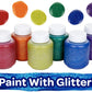 Crayola Washable Kids Paint Set (12ct), School Supplies for Kids, Classic and Glitter Paint, Classroom Essentials, Toddler Painting Kit, Ages 3+