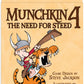 Munchkin 4 - The Need For Steed Card Game Expansion |112-Card Expansion | Adult, Kids, & Family Game | Fantasy Adventure RPG | Ages 10+ | 3-6 Players