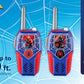 ekids Spiderman Toy Walkie Talkies for Kids, Light-Up Indoor and Outdoor Toys for Kids and Fans of Spiderman Toys