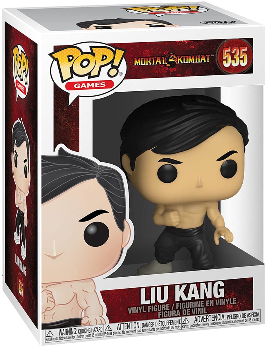 Funko Pop! Games: Mortal Kombat - Liu Kang, Multicolor